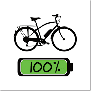 E-Bike 100% Posters and Art